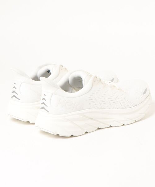 HOKA(ホカ)の「【HOKA ONEONE】CLIFTON 8(スニーカー・レディース・ホワイト・24.5cm/23cm/24cm/23.5cm)」の2枚目の写真