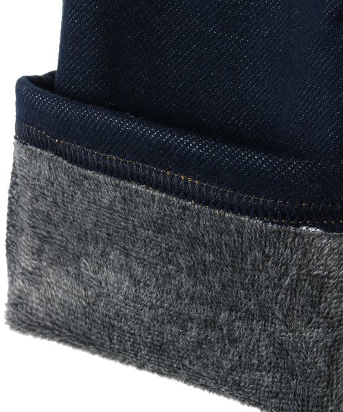 green label relaxing（グリーンレーベルリラクシング）の「爆発的にあたたかい！【KIDS】バクオンデニムパンツ（デニムパンツ・キッズ・ネイビー・115cm/125cm/105cm/95cm/135cm）」の8枚目の写真