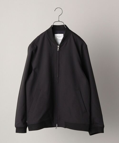 SHIPS（シップス）の「SHIPS: ハイカウント 2WAY ストレッチ リブ ブルゾン 21FW（ブルゾン・メンズ・チャコールグレー/ライトグリーン/ブラック・SMALL/MEDIUM/LARGE/X-LARGE）」の2枚目の写真