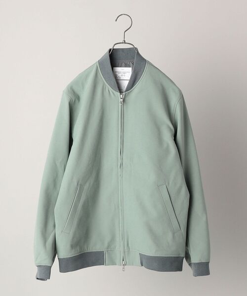 SHIPS（シップス）の「SHIPS: ハイカウント 2WAY ストレッチ リブ ブルゾン 21FW（ブルゾン・メンズ・チャコールグレー/ライトグリーン/ブラック・SMALL/MEDIUM/LARGE/X-LARGE）」の16枚目の写真