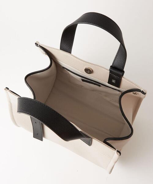H.V.F.N（ハブファン）の「【別注】＜H.V.F.N(エイチ ヴィ エフ エヌ)＞LUNA トートバッグ（トートバッグ・レディース・ブラック/オフホワイト・FREE）」の10枚目の写真