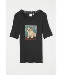 MOUSSY | BE LOVED DOG Tシャツ(Tシャツ/カットソー)