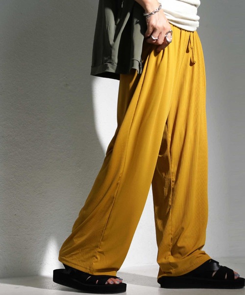 antiqua（アンティカ）の「UVカットラッシュガードパンツ（その他パンツ・レディース・ブラック/カーキ/ライトグリーン/ブルー系その他/パープル/マスタード/サックスブルー/テラコッタ/ダークグレー・FREE）」の21枚目の写真