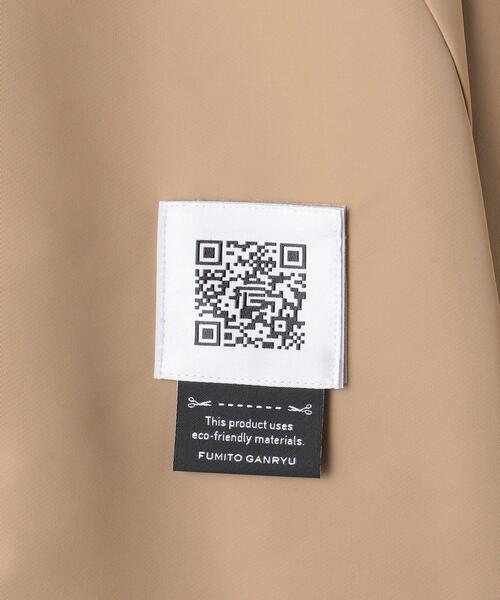 FUMITO GANRYU（フミトガンリュウ）の「＜FUMITO GANRYU（フミト ガンリュウ）＞ コーチジャケット（その他アウター・メンズ・ブラック/ベージュ・3/1/2）」の9枚目の写真