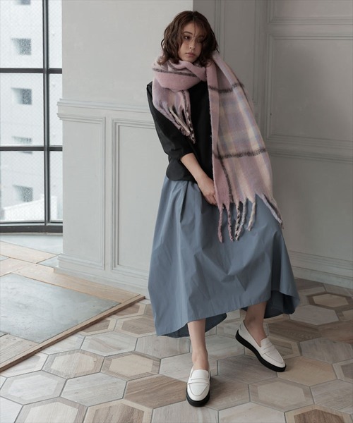 DONOBAN（ドノバン）の「プラットフォームローファー（ローファー・レディース・ホワイト/ブラック・25.0/23.0/24.0）」の5枚目の写真