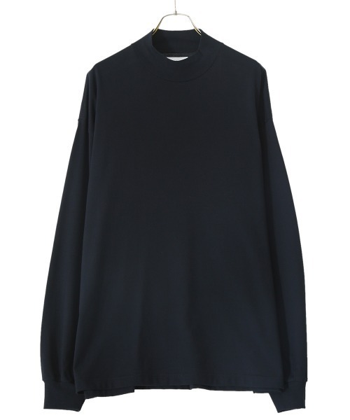 marka（マーカ）の「marka / マーカ：MOCK NECK - 40/2 COMBED KNIT -：M21D-04CS01C[COR]（ニット/セーター・メンズ・サンドベージュ/グレー/ブラック・1/2/3）」の10枚目の写真