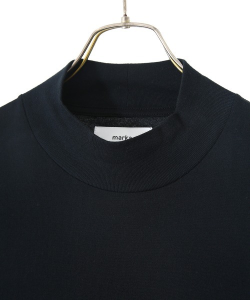 marka（マーカ）の「marka / マーカ：MOCK NECK - 40/2 COMBED KNIT -：M21D-04CS01C[COR]（ニット/セーター・メンズ・サンドベージュ/グレー/ブラック・1/2/3）」の18枚目の写真