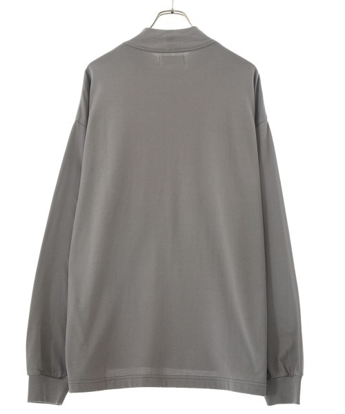 marka（マーカ）の「marka / マーカ：MOCK NECK - 40/2 COMBED KNIT -：M21D-04CS01C[COR]（ニット/セーター・メンズ・サンドベージュ/グレー/ブラック・1/2/3）」の19枚目の写真