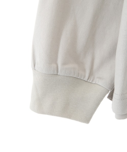 marka（マーカ）の「marka / マーカ：MOCK NECK - 40/2 COMBED KNIT -：M21D-04CS01C[COR]（ニット/セーター・メンズ・サンドベージュ/グレー/ブラック・1/2/3）」の6枚目の写真