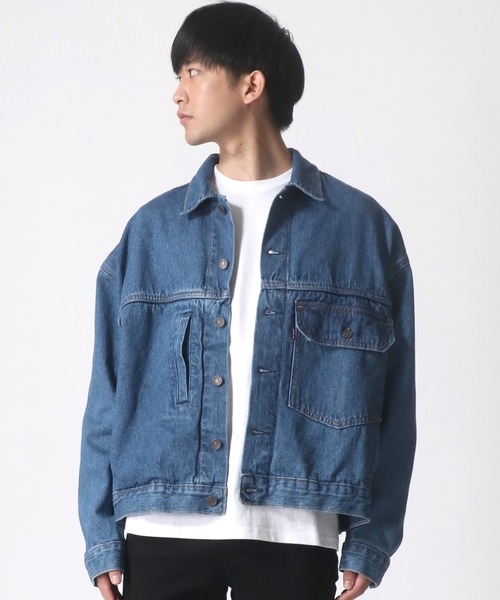 【LEVI'S/ リーバイス】STAY LOOSE デニムジャケット Levi's/リーバイス STAY LOOSE TYPE 1/デニムジャケット/Gジャン