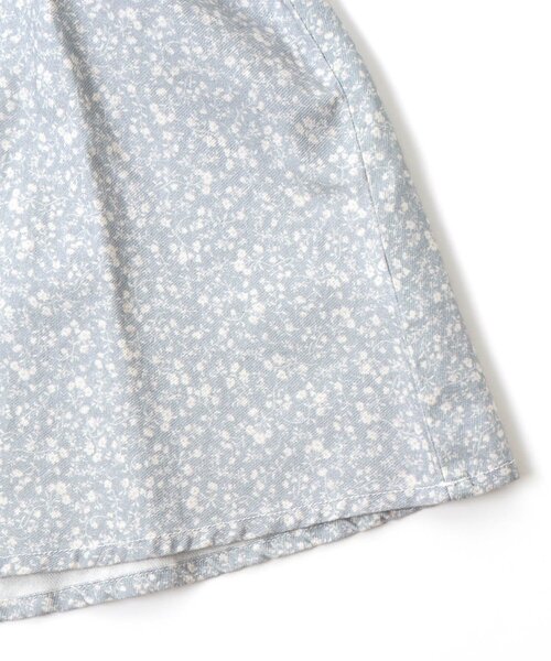 apres les cours(アプレレクール)の「シャーリングワンピース(ワンピース・キッズ・ベージュ/ブラウン/サックスブルー・90/100/110/120/80/130/140)」の4枚目の写真