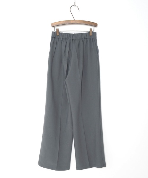 Crisp yours(クリスプユアーズ)の「【WEB限定】2タックセンタープレスパンツ(スラックス・レディース・ベージュ/ブラウン/グレー・FREE)」の19枚目の写真