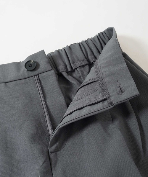 Crisp yours(クリスプユアーズ)の「【WEB限定】2タックセンタープレスパンツ(スラックス・レディース・ベージュ/ブラウン/グレー・FREE)」の18枚目の写真