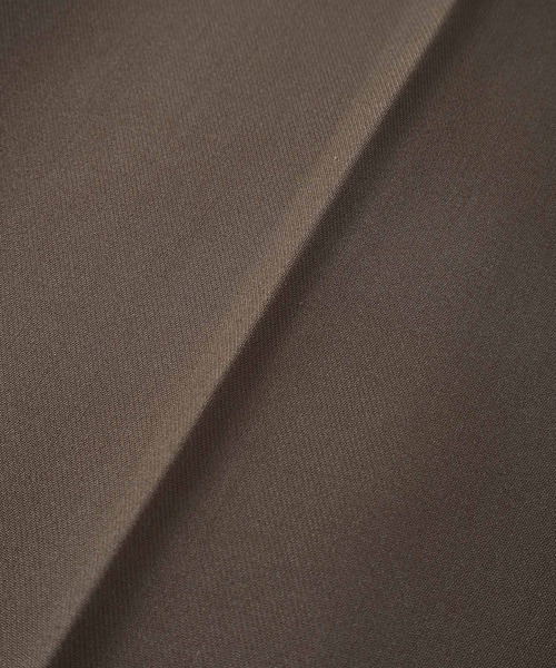 Crisp yours(クリスプユアーズ)の「【WEB限定】2タックセンタープレスパンツ(スラックス・レディース・ベージュ/ブラウン/グレー・FREE)」の20枚目の写真