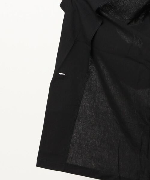 SPIGA（スピーガ）の「麻ライクテーラードジャケット（テーラードジャケット・レディース・アイボリー/ブラック/ベージュ・FREE）」の6枚目の写真