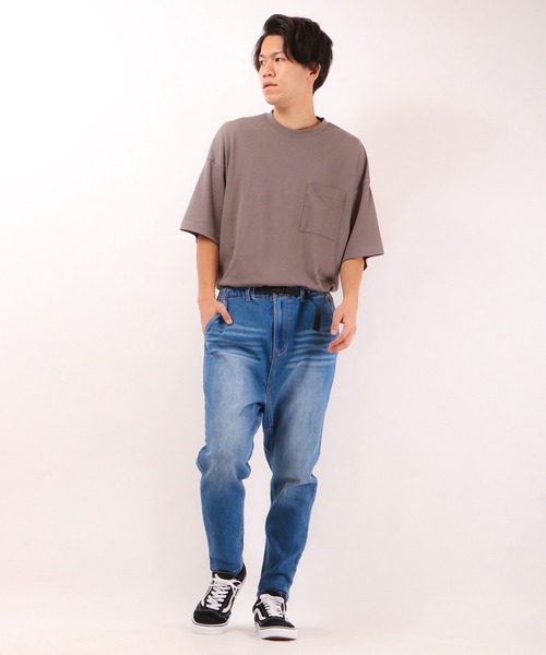 FUNALIVE(ファンアライブ)の「クライミングジョグデニムパンツ(デニムパンツ・メンズ・インディゴブルー/ブルー・XL/M/L)」の10枚目の写真