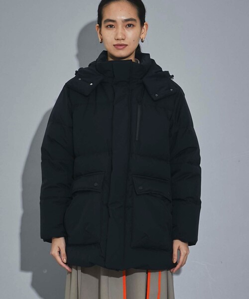 CITY TOKYO(シティトウキョウ)の「700フィルパワーTOKYOダウンジャケット(ダウンジャケット/コート・レディース・オフホワイト/ブラック・2/1)」の20枚目の写真