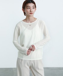 select MOCA | 2022 SS クルーネックシアートップス(Tシャツ/カットソー)