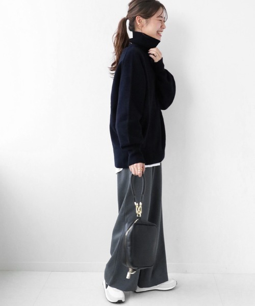 JOURNAL STANDARD relume(ジャーナルスタンダード レリューム)の「ウールカシミヤタートルネックプルオーバー◆(ニット/セーター・レディース・ホワイト/ベージュ/ネイビー/グレー/ブルー・FREE)」の20枚目の写真