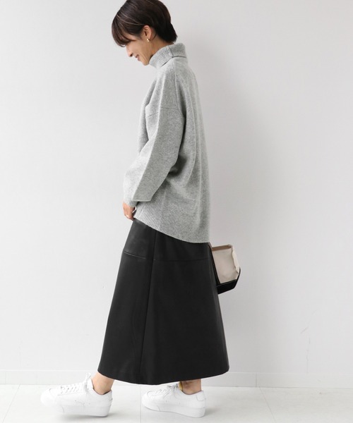 JOURNAL STANDARD relume(ジャーナルスタンダード レリューム)の「ウールカシミヤタートルネックプルオーバー◆(ニット/セーター・レディース・ホワイト/ベージュ/ネイビー/グレー/ブルー・FREE)」の18枚目の写真