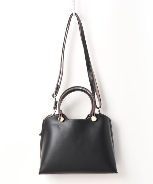 SAC'S BARJean(サックスバージーン)の「【SAC / サック】 2wayハンドバッグ(ハンドバッグ・レディース・ブラック/イエロー/グリーン/アイボリー・FREE)」の4枚目の写真