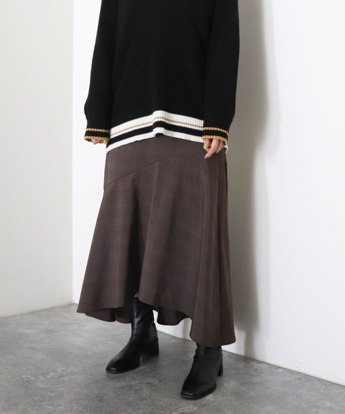 archives(アルシーヴ)の「イレヘムマーメイドスカート(スカート・レディース・ベージュ/ブラック/ブラウン・MEDIUM)」の4枚目の写真