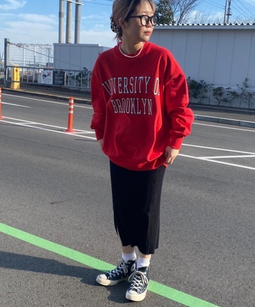 DuKKah（デュカ）の「Dukkah/【低身長向け】リブニットスリットタイトスカート（スカート・レディース・グリーン/ブラック/ライトベージュ・X-SMALL）」の3枚目の写真