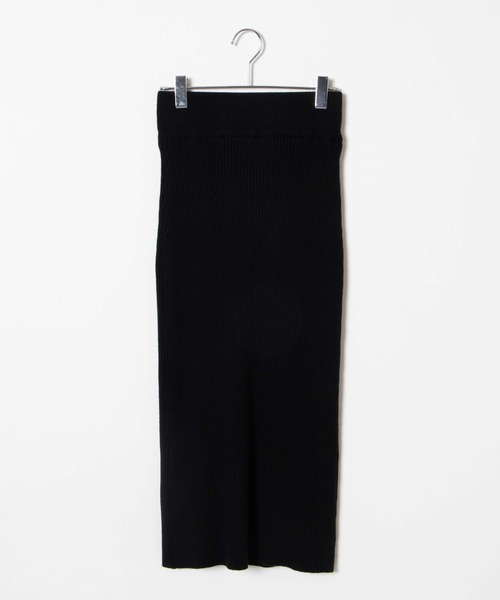 DuKKah（デュカ）の「Dukkah/【低身長向け】リブニットスリットタイトスカート（スカート・レディース・グリーン/ブラック/ライトベージュ・X-SMALL）」の13枚目の写真