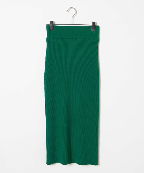 DuKKah（デュカ）の「Dukkah/【低身長向け】リブニットスリットタイトスカート（スカート・レディース・グリーン/ブラック/ライトベージュ・X-SMALL）」の15枚目の写真