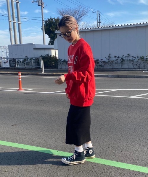 DuKKah（デュカ）の「Dukkah/【低身長向け】リブニットスリットタイトスカート（スカート・レディース・グリーン/ブラック/ライトベージュ・X-SMALL）」の21枚目の写真