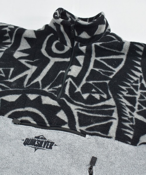 Quiksilver(クイックシルバー)の「【ヴィンテージ古着】QUIKSILVER/クイックシルバー ハーフジップ フリースプルオーバー USA製(その他トップス・メンズ・グレー・MEDIUM)」の5枚目の写真