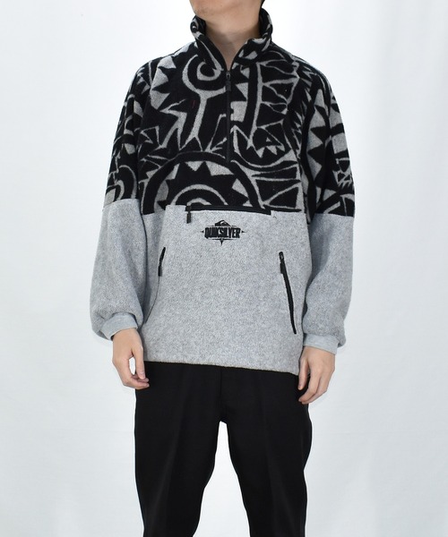 Quiksilver(クイックシルバー)の「【ヴィンテージ古着】QUIKSILVER/クイックシルバー ハーフジップ フリースプルオーバー USA製(その他トップス・メンズ・グレー・MEDIUM)」の6枚目の写真