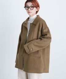 select MOCA（セレクトモカ）の「2021 AW ダブルポケットメルトンミドルジャケット（その他アウター・レディース）」