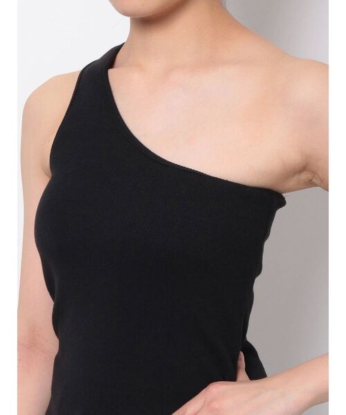 Ungrid（アングリッド）の「ワンショルダータンクトップ（タンクトップ・レディース・ブラック/オフホワイト/カーキ・FREE）」の15枚目の写真