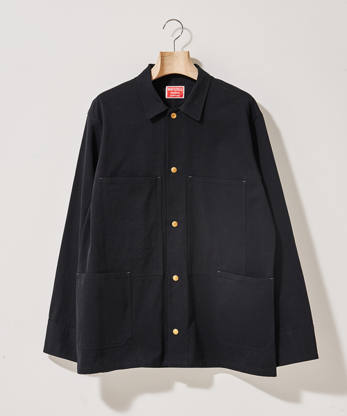 Supreme ホワイトカバーオール カバーオール SMITH'S（スミス）別注デニムカバーオールジャケット