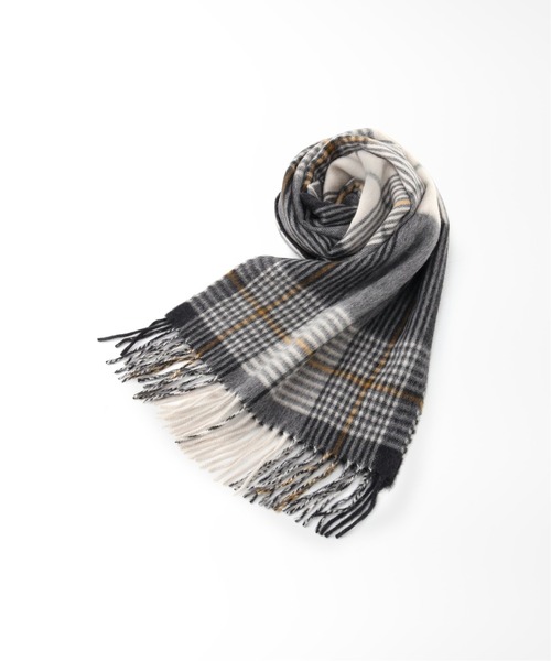 EDIFICE SELECT（エディフィスセレクト）の「【BEGG＆Co / ベグアンドコー】Weir 32*180（マフラー・メンズ・ブラウン/イエロー・FREE）」の2枚目の写真