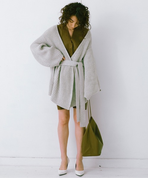 GALLARDA GALANTE - GALLARDAGALANTE ローゲージニットカーディガン GALLARDAGALANTE（ガリャルダガランテ）の「ローゲージニット