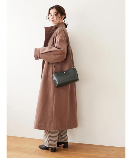 Green Parks(グリーンパークス)の「・novem9 チェックジャカードパンツ*(その他パンツ・レディース・ベージュ/ブラウン/アイボリー・FREE)」の17枚目の写真