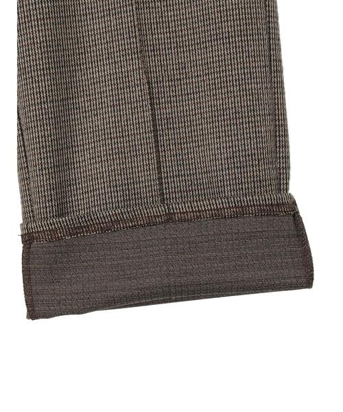 Green Parks(グリーンパークス)の「・novem9 チェックジャカードパンツ*(その他パンツ・レディース・ベージュ/ブラウン/アイボリー・FREE)」の21枚目の写真