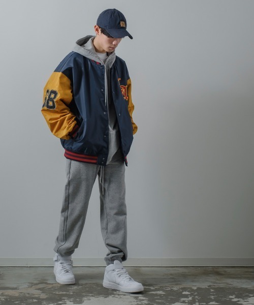 improves（インプローブス）の「オーバーサイズ ワッペン使い スタジャン（スタジャン・メンズ・キャメル/ブラック/その他/ネイビー・MEDIUM/LARGE）」の17枚目の写真