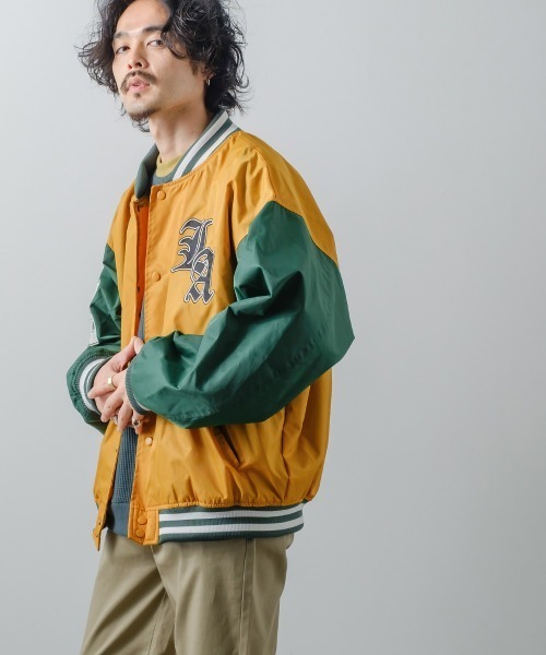 improves（インプローブス）の「オーバーサイズ ワッペン使い スタジャン（スタジャン・メンズ・キャメル/ブラック/その他/ネイビー・MEDIUM/LARGE）」の21枚目の写真