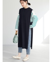 Green　Parks | カラーロングベスト＊(ベスト)