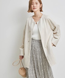 リサイクルダンボールスエードコート スプリングコート