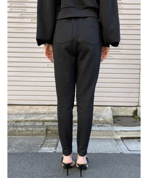 EGOIST（エゴイスト）の「ウエストラインスウェットパンツ（スウェットパンツ・レディース・ブラック/グレー・FREE）」の13枚目の写真