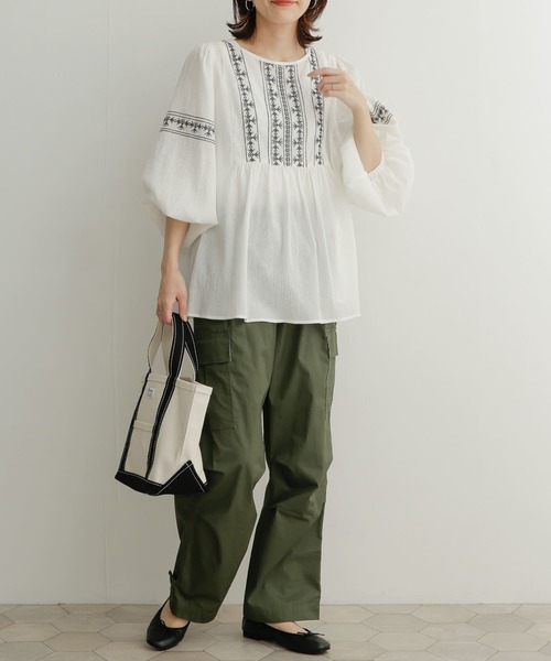 URBAN RESEARCH DOORS(アーバンリサーチドアーズ)の「カーゴパンツ(その他パンツ・レディース・カーキ・0/1)」の14枚目の写真