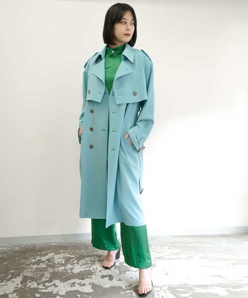 G.V.G.V.（ジーヴィージーヴィー）の「LAYERED TRENCH COAT（トレンチ  