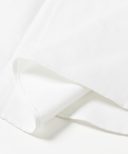 KRIFF MAYER（クリフメイヤー）の「リラックスoxシャツ半袖（シャツ/ブラウス・メンズ・ベージュ/ネイビー/オフホワイト/サックスブルー・MEDIUM/LARGE/X-LARGE）」の11枚目の写真