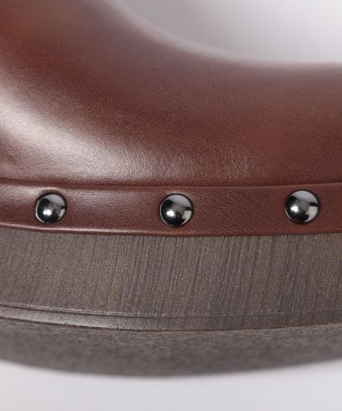 LOWRYS FARM（ローリーズファーム）の「スクエアヒールサボ　260867（サンダル・レディース・ブラック/ダークブラウン・MEDIUM/LARGE）」の11枚目の写真