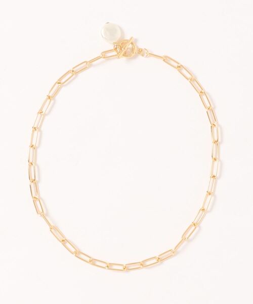 N.（N. Natural Beauty Basic）（エヌエヌナチュラルビューティーベーシック）の「パール×チェーンネックレス（ネックレス・レディース・シルバー/ゴールド・FREE）」の7枚目の写真