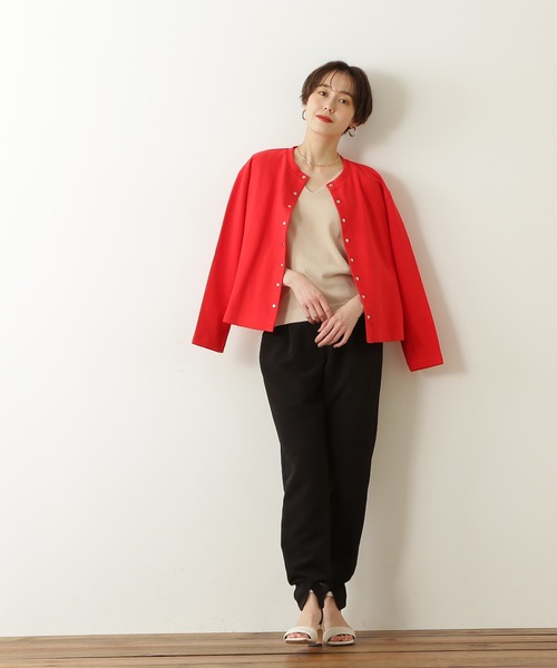 N.（N. Natural Beauty Basic）（エヌエヌナチュラルビューティーベーシック）の「パール×チェーンネックレス（ネックレス・レディース・シルバー/ゴールド・FREE）」の4枚目の写真